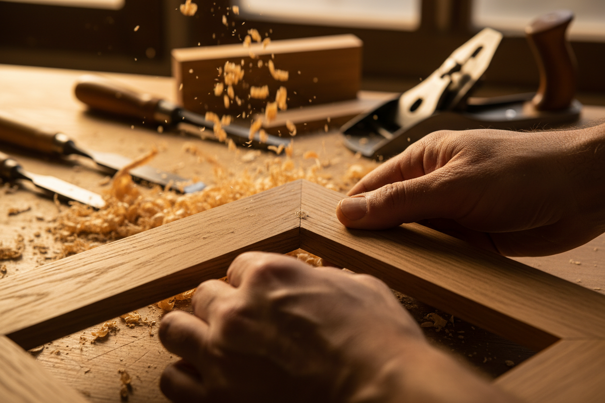 Craftsman Miter Corner Detail